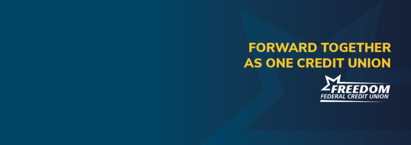 Freedom merger banner