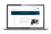 New website tour laptop image of credit union blog page