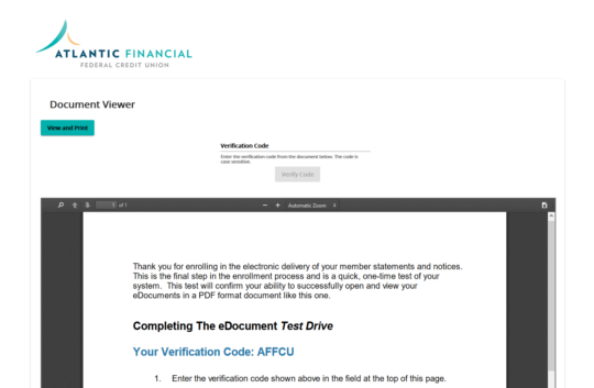 Screen shot of PDF accessibility verification