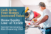 Contractors cutting wood in home renovation. AFFCU home equity line of credit special financing offer